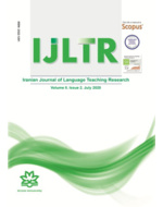 Iranian Journal of Language Teaching Research (IJLTR)
